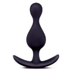 Анальний плаг ANAL ADVENTURES PLATINUM WAVE BLACK