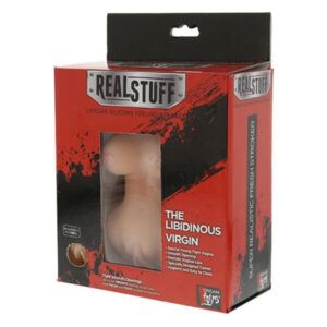 Мастурбатор Вагіна з грудьми Dream toys RealStuff з вібрацією 14,5 см