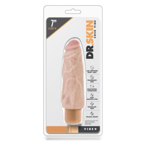 Вібратор Mr. SKIN COCK VIBE VIBE 9 BEIGE