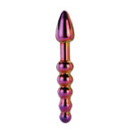 Скляний Анальний стимулятор Dream Toys GLAMOUR GLASS RIDGED ANAL DILDO