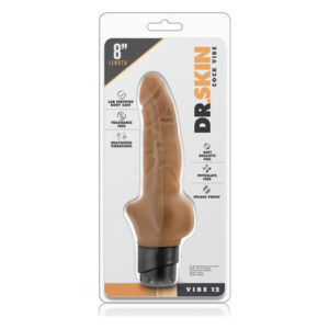 Вібромасажер Dr. SKIN COCK VIBE 12 MOCHA