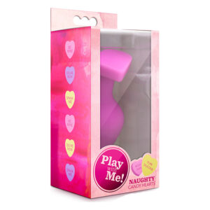 Анальний плаг PLAY WITH ME CANDY HEART BE MINE PINK