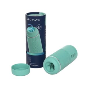 Мастурбатор преміум-класу з контролем всмоктування Arcwave Pow Stroker Mint, колір: зелений