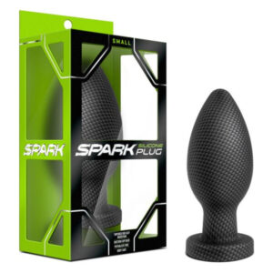 Анальна пробка силікон BLUSH SPARK SILICONE PLUG SMALL CARBON FIBER