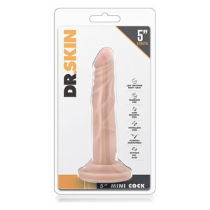 Фалоімітатор Dr. SKIN 5 INCH MINI COCK BEIGE