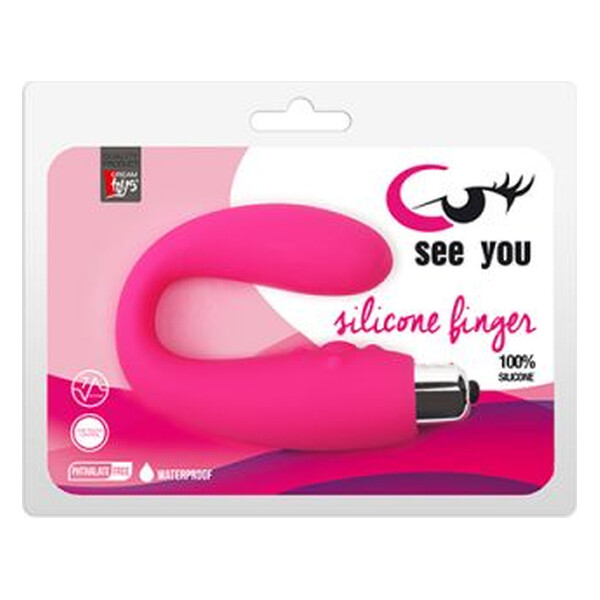 Вібратор SEE YOU 7-SPEED SILICONE FINGER Вібратор SEE YOU 7-SPEED SILICONE FINGER
