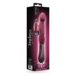 Пульсатор для точки G Blush Temptasia – Trixie Thrusting Dildo – Wine Red, 3 швидкості