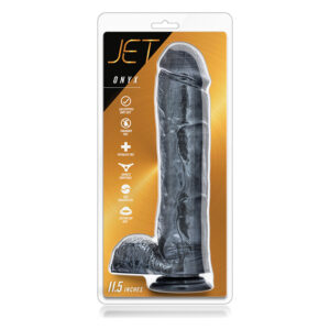 Фалоімітатор JET ONYX CARBON METALLIC BLACK