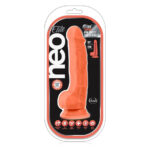 Фалоімітатор з подвійною щільністю Blush NEO ELITE 7.5 INCH ORANGE
