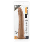 Фалоімітатор Dr. SKIN BASIC 8.5INCH MOCHA