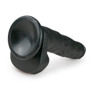 Фалоімітатор гігант EasyToys Black, 26.5 х 4.8 см
