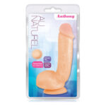 Фалоімітатор з подвійною щільністю au NATUREL ANTHONY BEIGE
