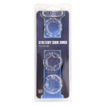 Ерекційне кільце MenzStuff Stretchy Cock Rings, прозоре