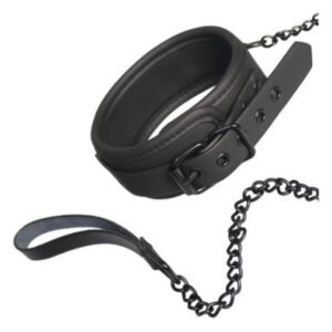 Нашийник з повідцем BLAZE COLLAR AND CHAIN BLACK