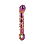 Скляний фалоімітатор Dream Toys GLAMOUR GLASS RIBBED G-SPOT DILDO