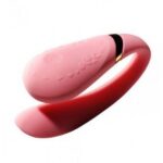 Вібромасажер з функцією управління зі смартфона ZALO Fanfan, Rogue Pink