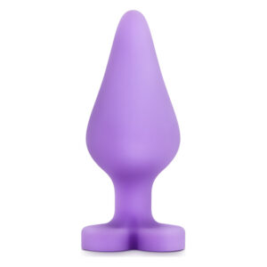 Анальна пробка PLAY WITH ME CANDY HEART FUCK ME PURPLE