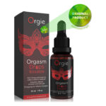 Краплі для клітора Orgie Orgasm Drops Kissable, 30 мл, тепло-холод, смак яблука