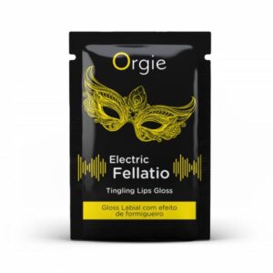 ПРОБНИК/Блиск для губ з вібрацією Orgie Electric Fellatio, 2 мл