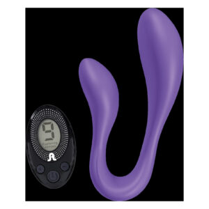 Вібратор для пар Adrien Lastic Couple Secrets II з пультом LRS, два мотори, універсальний