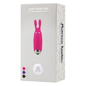 Віброкуля Adrien Lastic Pocket Vibe Rabbit Pink зі стимулювальними вушками