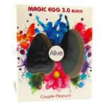 Віброяйце Alive Magic Egg 3.0 Black із пультом ДУ