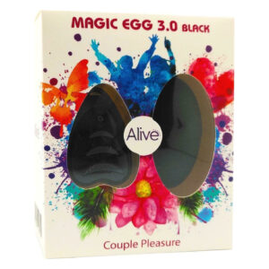 Віброяйце Alive Magic Egg 3.0 Black із пультом ДУ