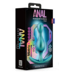 Анальна пробка бірюзова ANAL ADVENTURES MATRIX PHOTON PLUG