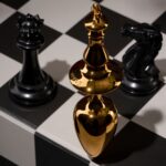 Анальна пробка король із колекції "шахи" UPKO The Chess Collection-King