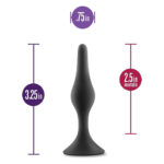 Анальна пробка, розмір S, ANAL ADVENTURES PLATINUM SILICONE