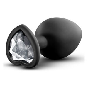 Анальна пробка з каменем BlushTEMPTASIA BLING PLUG MEDIUM BLACK