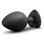 Анальна пробка з каменем BlushTEMPTASIA BLING PLUG MEDIUM BLACK