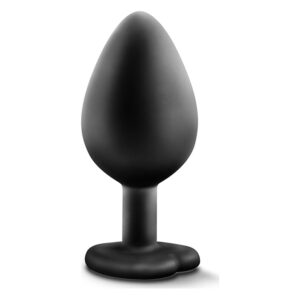 Анальна пробка з каменем BlushTEMPTASIA BLING PLUG MEDIUM BLACK
