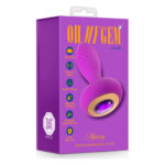 Анальний вібратор зі стразом Blush Oh My Gem Charm Amethyst колір фуксія