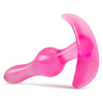 Анальний плаг із стопером Blush B Yours Curvy Anal Plug рожевий