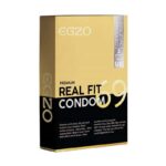 Анатомічні тонкі презервативи EGZO "Real Fit" латексні (3 шт)