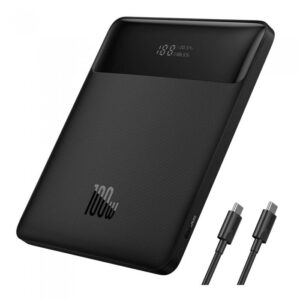 Зовнішній акумулятор (павербанк) Baseus Blade Digital Display 20000 mAh PD 100W Black (PPDGL-01)