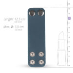 Ерекційне кільце на мошонку Boners Ball Strap – S/M, дуже широке, регульований діаметр, 2–3 см