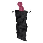 Мішечок для секс-іграшок Satisfyer Treasure Bag XL, чорний, на шнурку