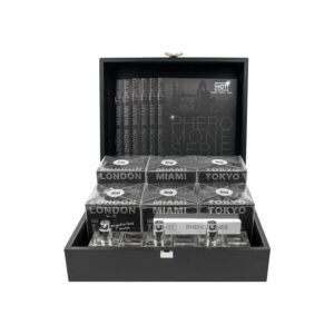 Валіза з духами чоловічими та тестерами HOT Pheromone Perfume man, 6 одиниць по 30 мл