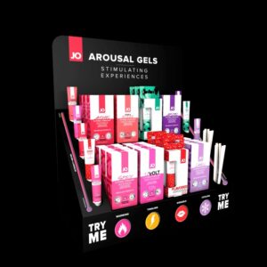 Дисплей із гелями та тестерами System JO - Arousal Gel Display