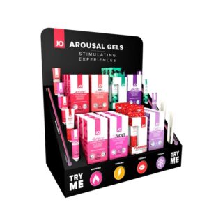 Дисплей із гелями та тестерами System JO - Arousal Gel Display
