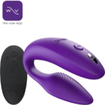 Інноваційний смарт-вібратор We Vibe Sync 2 Purple для пари, фіолетовий