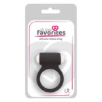 Ерекційне кільце зі знімною віброкулею Dream Toys All Time Favorites чорне