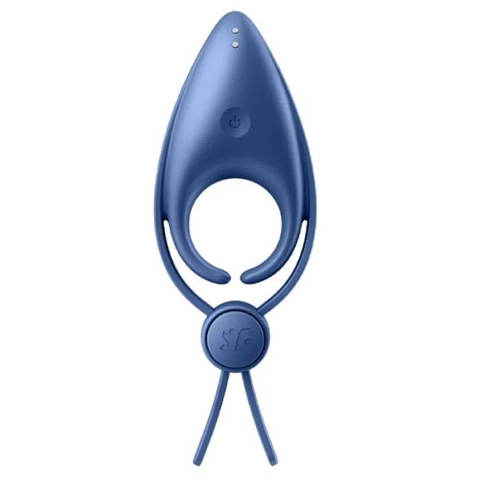 Ерекційне віброкільце-ласо з регулюванням розміру Satisfyer Sniper Blue Ерекційне віброкільце-ласо з регулюванням розміру Satisfyer Sniper Blue
