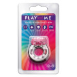 Ерекційне віброкільце Blush Play With Me з рельєфним метеликом для стимуляції клітора