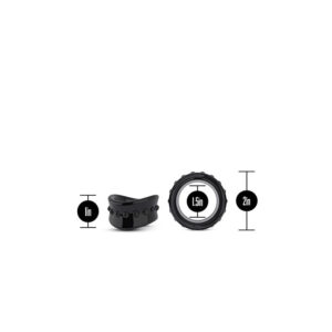 Ерекційна насадка Stay Hard Beef Ball Stretcher чорна, 5 см