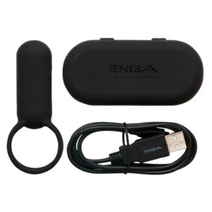 Кільце ерекційне TENGA-SVR SMART VIBE RING Чорне