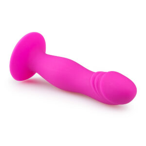 Анальний плаг на присосці Pink Silicone Suction Cup Dildo 15 x 4 см