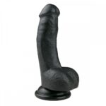 Фалоімітатор EasyToys Realistic Dildo - 15 см чорний